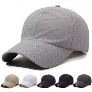 매쉬모자 펀칭 시원한 남자 여름 통풍 등산 깊은볼캡 OISO 헬스 워터파크 러닝모자 봄 마라톤 쿨 매쉬캡