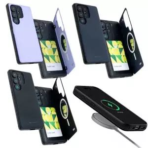 머큐리 S24 도어 카드수납 맥세이프 갤럭시 케이스 마그네틱 범퍼 S25시리즈