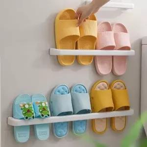 ( )거치대 걸이 화장실 슬리퍼 롱타입 수건 정리대 욕실화