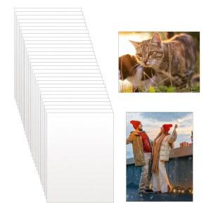 GGSTDUP 30 PCS 메탈 승화 포토 블랭크, 8 x 10 인치 알루미늄 포토 사인 승화 포스터 DIY 공예 선물용 아트 알루미늄 판 (8 x 10 인치)