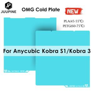 [호환품]OMG 호환 글레이셔 쿨 프린트플레이트 (애니큐빅 코브라 S1 빌드플레이트 3 콜드 PLA PETG 저온 프