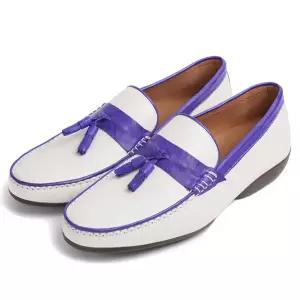 RHJ-54-475 테슬 남자로퍼 낮은굽1cm 소가죽 수제화