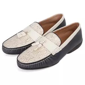 RHJ-54-474 테슬 남자로퍼 낮은굽1cm 소가죽 수제화