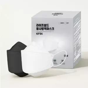 KF94 마스크 대형 50매 황사방역 일회용 라이프쉴드 국산
