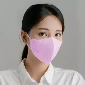 ( )마스크 핫핑크5매입X20개 대형 새부리형 KF944중 T레이어드스타일리쉬한