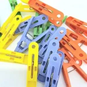 집게 세탁 양말 고리형 건조 이불 빨래집게 100개