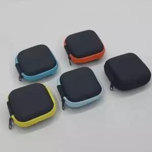 ( )USB 이어폰 미니 파우치 정사각파우치 이어폰통 작은가방 USB미니파우치 작은파우치 생리대파우치 미니