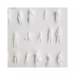 루미나D 미니어처 장식 사람모형 1대100 비율 100p 백색인체