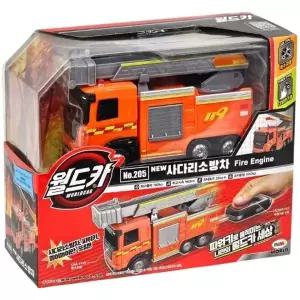 ( )월드카 뉴 사다리소방차 어린이 자동차 장난감 완구 미니카 선물