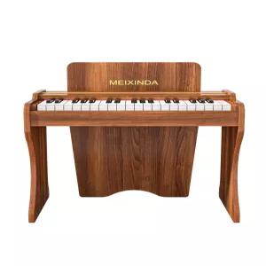 우드 37키 피아노 초보자 선물 연습용 어린이 미니피아노