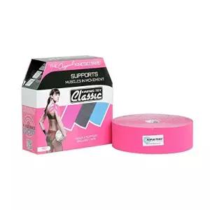 키네시오 클래식 테이프 레드 핑크 2인치 x 103.35피트-벌크 롤