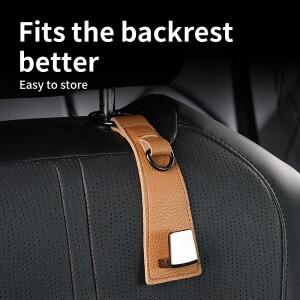 자동차 차량용 호환 시트 등받이 가죽 후크 내부 수납 호환 액세서리 스팅어 세라토 포르테 셀토스 스포티