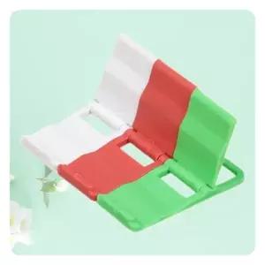 (색상 랜덤발송)미니 초미니 서비스용 각도조절 탁상형 휴대용 거치대