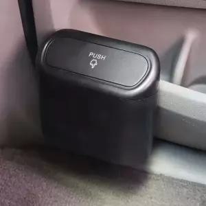 ( )차량 쓰레기통 걸이 헤드 거치 컵홀더 휴대 간편 실내 청결 미니 보관 미니휴지통