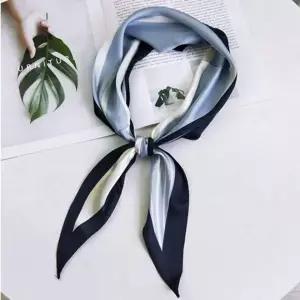봄 여름 간절기 미니스카프 실크 부드러운 고급스런 가을 실크 미니 봄머플러 손수건 작은 여성 50대
