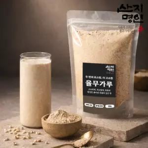 [산지명인] 율무가루 300g 두번 로스팅하여 더욱 고소한 100 국산 율무차 당일생산 당일발송
