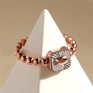 [골드앤] 18K 럭키 피쉬 반지 [스퀘어]