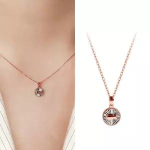 [골드앤] 14K 럭키 피쉬 목걸이 [써클]