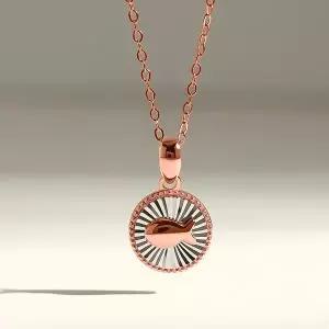 [골드앤] 18K 럭키 피쉬 목걸이 [써클]