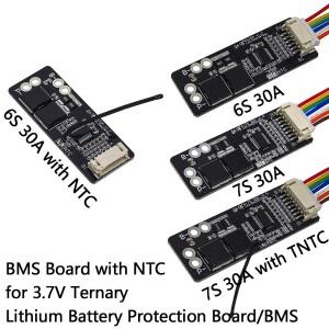 Wholesale 6S 7S 30A 50A Bms Board with Ntc for 3.7V Ternary Lithium Battery Protection Electric Tool