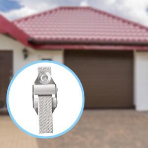 롤러 블라인드 벨트 가이드 미니 셔터 시스템 휴대용 벽 장착용 예비 부품 도어 너비 23M 호환m용 견고한