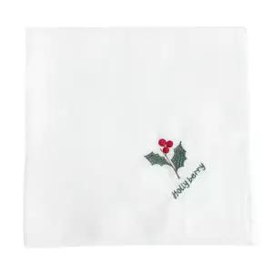 [보리보리/베이비앤아이]베이비앤아이 플라워 자수 밤부 손수건 5P 세트