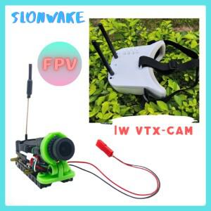 고글 FPV 3 인치 흰색 안경 5.8G 48CH 1000mW 비디오 송신기 스마트 호환 오디오 + 1000TVL 카메라 170 °