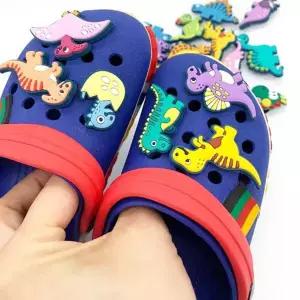 어린이 신발 악세사리 어린이집 유아 실내화 공룡 신발 파츠 꾸미기 아동화 유아화