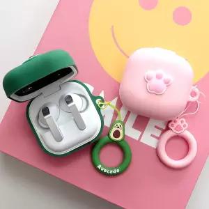 갤럭시 버즈4 2 프로 라이브 케이스 FE 커버 귀여운 실리콘 케이스 고리