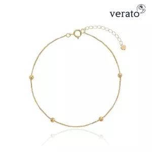 베라토 18K 콩콩 볼 한줄 팔찌