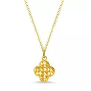 베라토 24K 솔리드 크로버 10mm 목걸이세트 0.6g