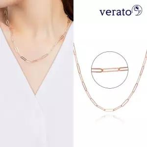 베라토 14K 클립 체인 목걸이