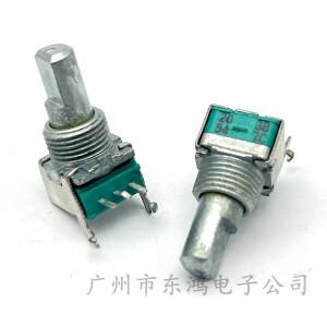 1PCS  ALPS 단일 B20K 로터리 정밀 전위차계 증폭기 볼륨 조정 샤프트 길이 15MM