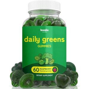 콰라 션 슈퍼 그린 구미 모링가 스피룰리나 클로렐라 산 60 30일 공급