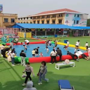 대형 에어 풀장 물놀이 펜션 미끄럼틀 수영장 튜브수영장 워터파크