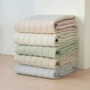 세레니티 60수 고밀도면X텐셀 모달 양면 누빔패드 5컬러 SS) Q) K)