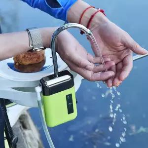 낚시 기포기 USB 충전식 물펌프 그린 갯바위 휴대용 취수기