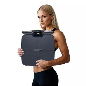 체질량지수(BMI) 체지방 근육량 수분 비율을 고려한 위트케어 스마트 체중계 8 전극 고정밀 욕실 앱으로 56