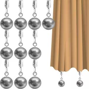 야외용 10팩 헤비 듀티 커튼 웨이트 스테인리스 스틸 드레이퍼 클립 패널을 똑바로 유지하고 야외 깃발이