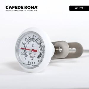 CAFEDE KONA 스테인레스 스틸 펜  클램프 포인터 휴대용 커피 온도 측정기 프로브 0~120 ℃ 대부분의 포트