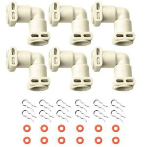 A76G-For Jura A ENA GIGA Z6 Z8 L자형 유체 커넥터 커피 머신 호스 내구성 있는 플라스틱 워터 라인