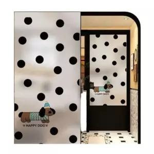 벽 레터링 스티커 현관문 시트지 고양이 창문