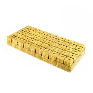 재배기 스마트팜 큐브 심기 모종 무토양 수경 식물 플러그 미디어 밝은색 암면블록 25x25x40 50블록