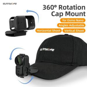 [호환품]써니라이프 모자챙 고정 브래킷 DJI호환 오즈모 나노용 Vlog 사이클링 부모-자녀 스포츠 4K 썸모션