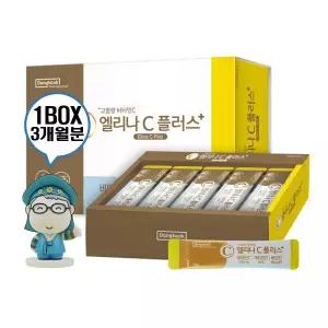동국제약 엘리나C 플러스 1박스 100포 3개월분 비타민C 분말 면역 항산화