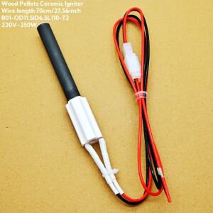 220V 300W 세라믹 점화기 목재 펠릿 오븐 바이오 연료 히터  10.5x100mm 에너지 절약