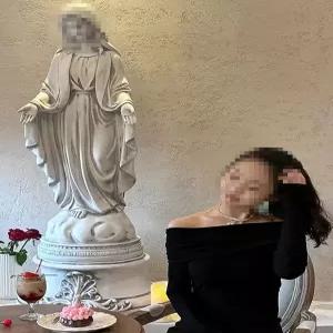 가톨릭성물방 성모마리아상 천주교 성물 오너먼트 장식 조각상