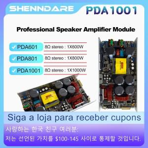 ShennDare PDA1001 1X1000W 8OHM 스피커 파워 앰프 모듈 오디오 DJ 서브우퍼 보드 프로페셔널 프리앰프