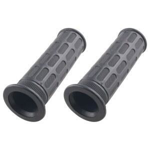 WHYHKJ 가든 휠바로우 핸들 1쌍 내경 잔디 고무 실리콘 자전거 교체용 미끄럼 그립 커버 및 트랙터 튜브 방지 깎는 30mm 핸들바 기계용