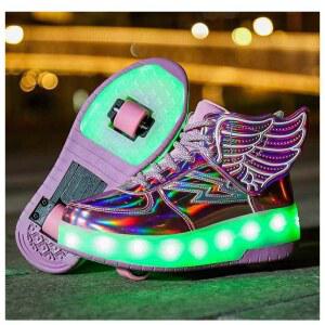 롤러 운동화 바퀴 2륜 학생 플라잉 레저 인라인 힐리스 4륜 남녀공용 히든